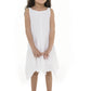 JN Kids Dress-White