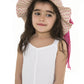 JN Kids Dress-White