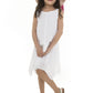 JN Kids Dress-White