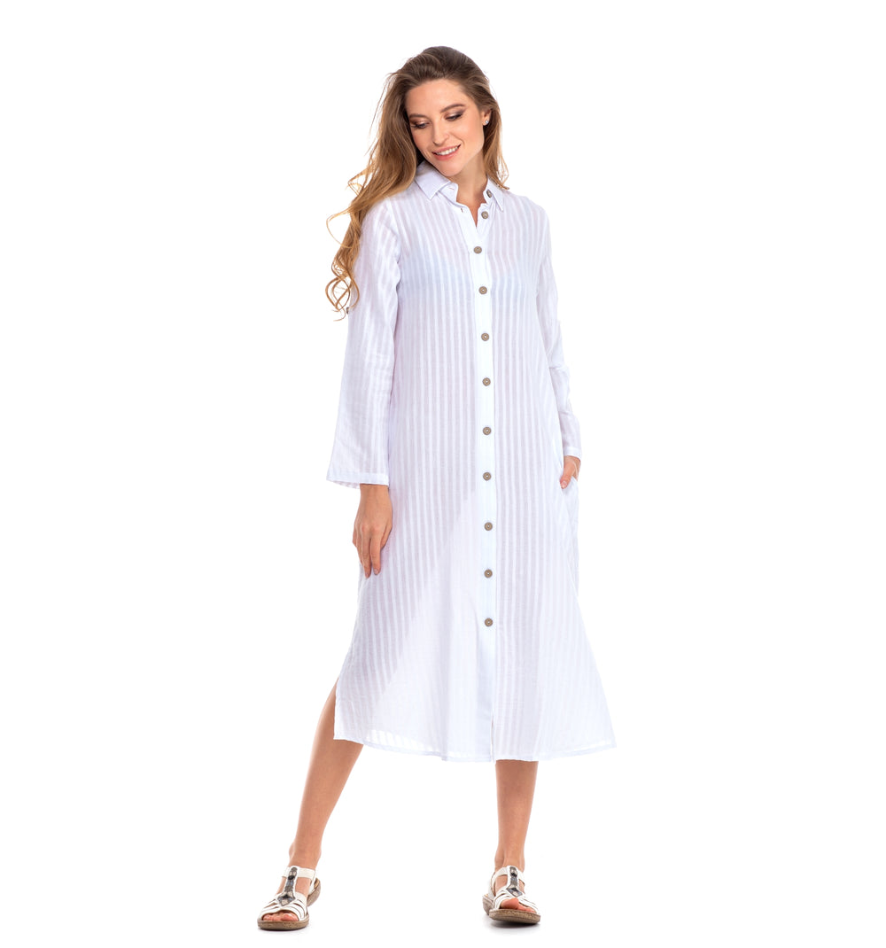 LONG TUNIC- WHITE