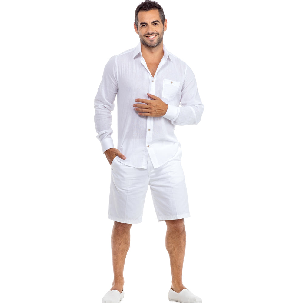 
                      
                        Slim Fit White Shirt- Long Sleeve
                      
                    