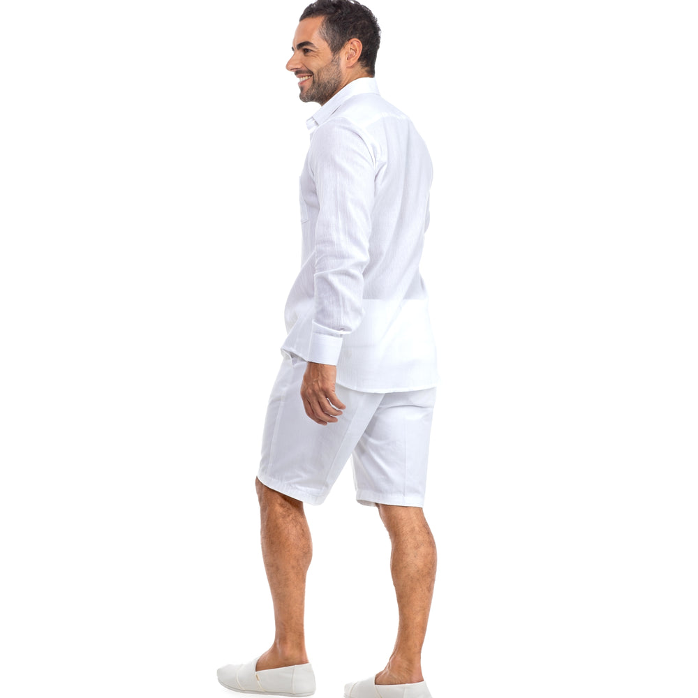 
                      
                        Slim Fit White Shirt- Long Sleeve
                      
                    